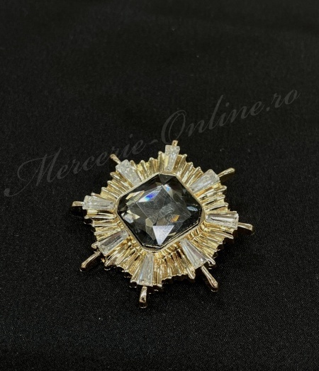 Accesorii Metalice pentru haine tip nasturi, cca 5cm (la bucata) Cod:4066 - Img 7