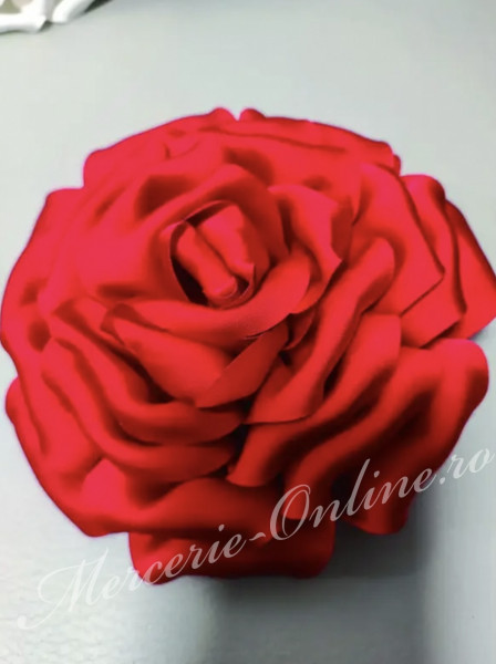 Aplicatie Floare 3D satin, cca 15cm, (la bucata) Cod:3087 - Img 4