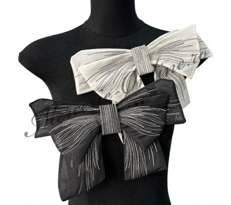 Aplicatie Funda voal chiffon, cca 25x17cm , (la bucata) Cod:3008