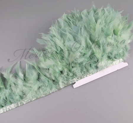 Banda pene curcan, Verde Prafuit Deschis (la metru) Cod:3324