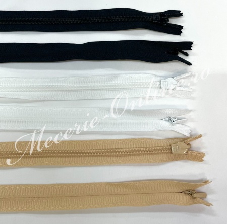 Fermoare Ascunse YKK, Nedetasabile, spira 3mm, lungime 60 cm (la bucata) Cod:4116 - Img 2