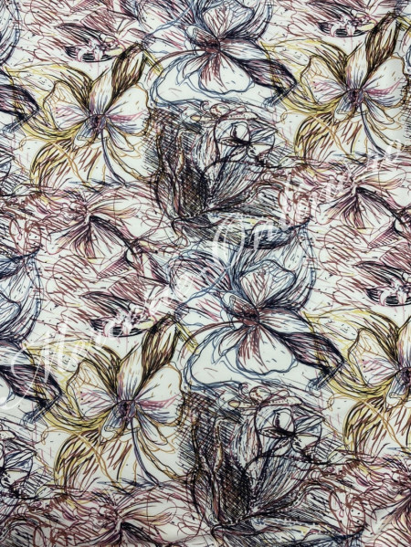 Material textil Barbie imprimat, 1.50m (la metru) Cod:2704 - Img 2