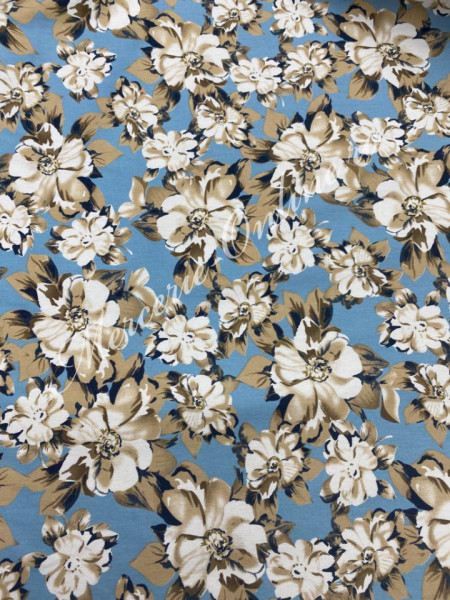 Material textil Blug imprimat, 1.50m (la metru) Cod:1929 - Img 2