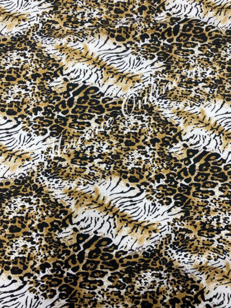 Material textil Scafandru animal print, 1.50m (la metru) Cod:1517 - Img 2