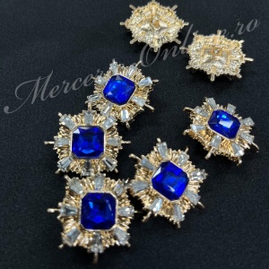 Accesorii Metalice pentru haine tip nasturi, cca 3cm (la bucata) Cod:4065 - Img 2