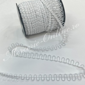 Banda cu gaicute/bride elastice pentru nasturi, cca 1.8cm (la metru) Cod:4183 - Img 4