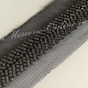 Banda pasmanterie margele, cca 1.8cm (la metru) Cod:2411 - Img 3