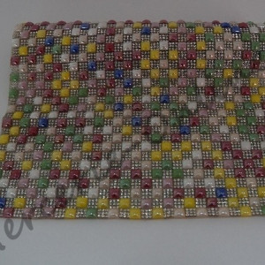 Banda termoadeziva multicolor, latime cca 50cm, (la metru) Cod:0045