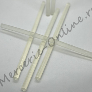 Bare Silicon Transparent Mici, 7mm (10bucati/set) Cod:0023