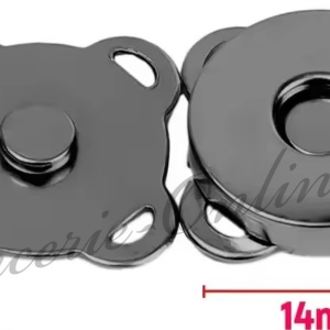 Capse Metalice Magnetice cusut, 14mm (5perechi/set) Cod:3438 - Img 5