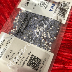 Cristale de Lipit, Marime SS20, Crystal, (100bucati/pachet) Cod:1045 - Img 2