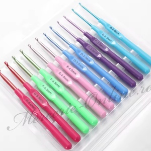 Crosete aluminiu cu maner plastic, mai multe dimensiuni disponibile (la bucata) Cod:0279