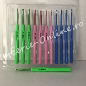 Crosete aluminiu cu maner plastic, mai multe dimensiuni disponibile (la bucata) Cod:0279