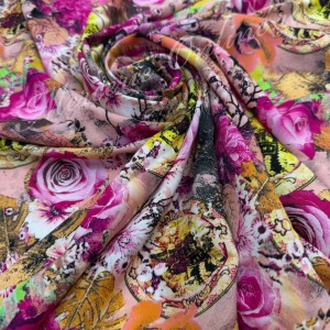 Material textil Vascoza Imprimata, 1.45m (la metru) Cod:1872