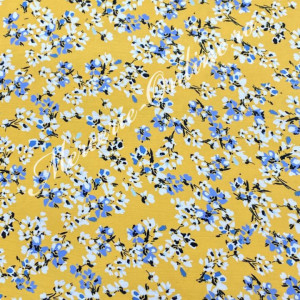 Material textil Voal Chiffon imprimat, 1.50m (la metru) Cod:1536 - Img 2