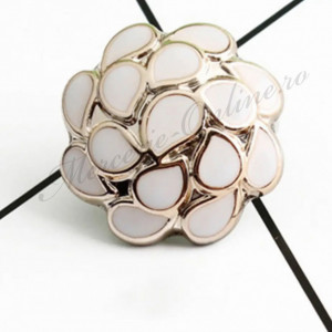 Nasturi Metalici Floare, 20mm, (5bucati/set) Cod:2275 - Img 3