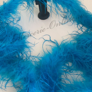 Sal din pene de strut, Turcoaz Albastru (2yards/pachet) Cod:3033