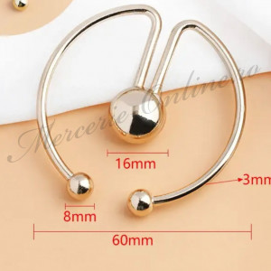 Accesorii Metalice pentru haine (la bucata) Cod:2915 - Img 2