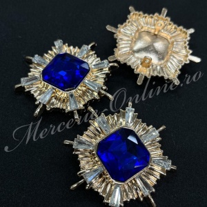 Accesorii Metalice pentru haine tip nasturi, cca 5cm (la bucata) Cod:4066 - Img 2