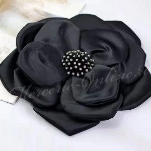 Aplicatie Floare 3D din Tafta, 29cm (la bucata) Cod:3153 - Img 2
