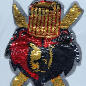 Aplicatie Textila, cca 25x20cm, (la bucata) Cod:3750