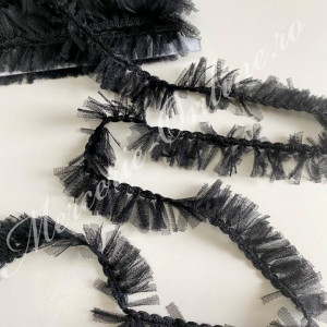 Banda pasmanterie snur tulle, cca 3cm (9metri/rola) Cod:2103 - Img 2