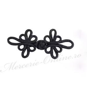 Brandenburg textil lurex, 8.5x4cm, (la bucata) Cod:3893 - Img 5