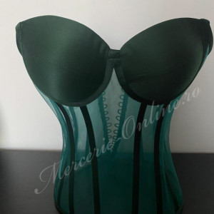 Corset rochii cupe sutien satin, (la bucata) Cod:2561 - Img 5