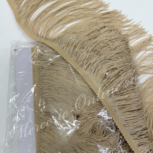 Franjuri, Bej, 20cm (10metri/PACHET) Cod:3847