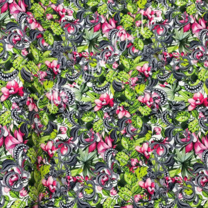 Material textil Barbie imprimat, 1.50m (la metru) Cod:2007 - Img 2