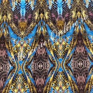 Material textil Crep Imprimat, 1.50m (la metru) Cod:1460 - Img 3