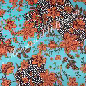Material textil Triplu Voal Imprimat, 1.50m (la metru) Cod:1587 - Img 2