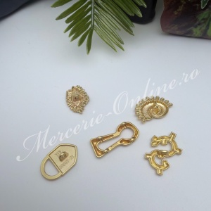 Nasturi Metalici, Mix (5bucati/set) Cod:4143 - Img 2