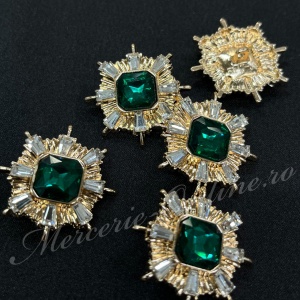 Accesorii Metalice pentru haine tip nasturi, cca 3cm (la bucata) Cod:4065 - Img 5