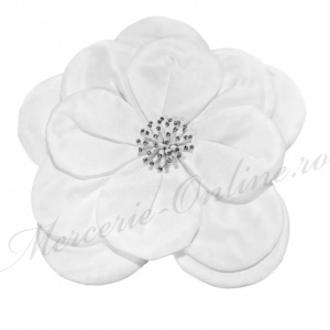Aplicatie Floare 3D din Tafta, 29cm (la bucata) Cod:3153 - Img 3