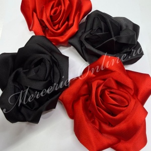 Aplicatie Floare 3D tip trandafir, cca 11cm (la bucata) Cod:3711