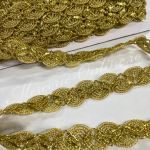Banda Pasmanterie Lurex, cca 2.5cm (13metri/rola) Cod:0575