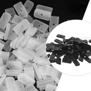 Capete pentru Balene din silicon, 6mm (50bucati/pachet) Cod:4111