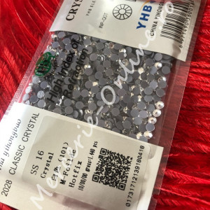 Cristale de Lipit, Crystal, Marime SS16, (100bucati/pachet) Cod:1046 - Img 2