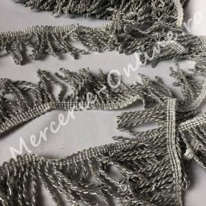 Franjuri cu lurex, cca 5.5cm (9metri/rola) Cod:0800 - Img 3