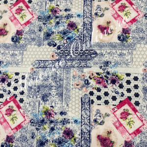 Material textil Barbie imprimat, 1.50m (la metru) Cod:1823 - Img 2