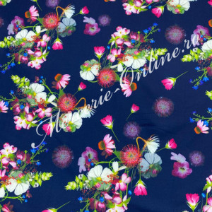 Material textil Barbie imprimat, 1.50m (la metru) Cod:1836 - Img 2