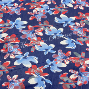Material textil Voal Imprimat Digital, 1.50m (la metru) Cod:1882 - Img 2