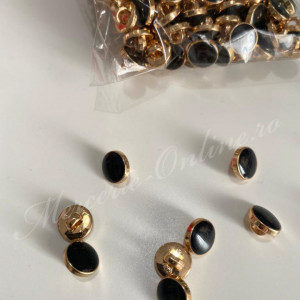 Nasturi Cu Picior, Plastic, 10mm, (50bucati/pachet) Cod:2505 - Img 2