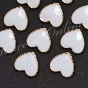 Nasturi Metalici Inima, 12mm (5bucati/set) Cod:3359 - Img 3
