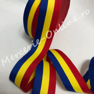 Panglica tricolor Tricolor, latime 40mm, (23metri/rola) Cod:1133