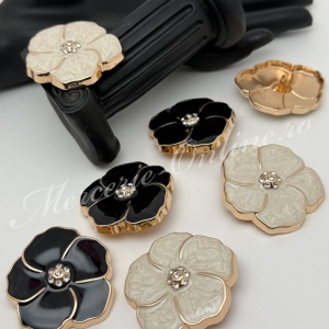 Accesorii Metalice pentru haine tip nasturi, (la bucata) Cod:3906