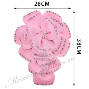 Aplicatie Floare 3D din Scafandru, 28x38cm (la bucata) Cod:3273 - Img 4