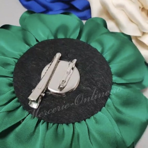 Aplicatie Floare 3D satin, cca 15cm, (la bucata) Cod:3087 - Img 8