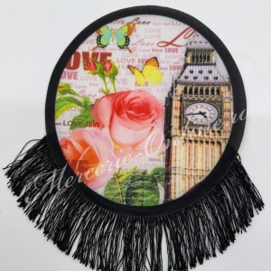 Aplicatie Textila, cca 20x18cm, (la bucata) Cod:3763